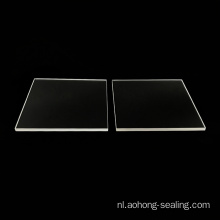 Heldere gehard gelamineerd glas bolier